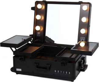 High Performance Makeup Case With Mirror And Lights Fashionable Design