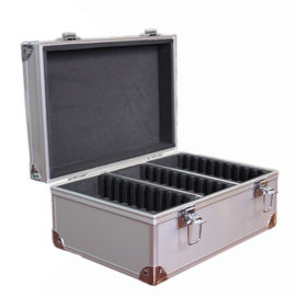 Large Aluminum Storage Case Box For 30 Certified Slab Coins Fits NGC ANACS