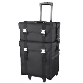 Fashion Oxford Cloth Makeup Trolley Bag With Changeable Universal Wheels