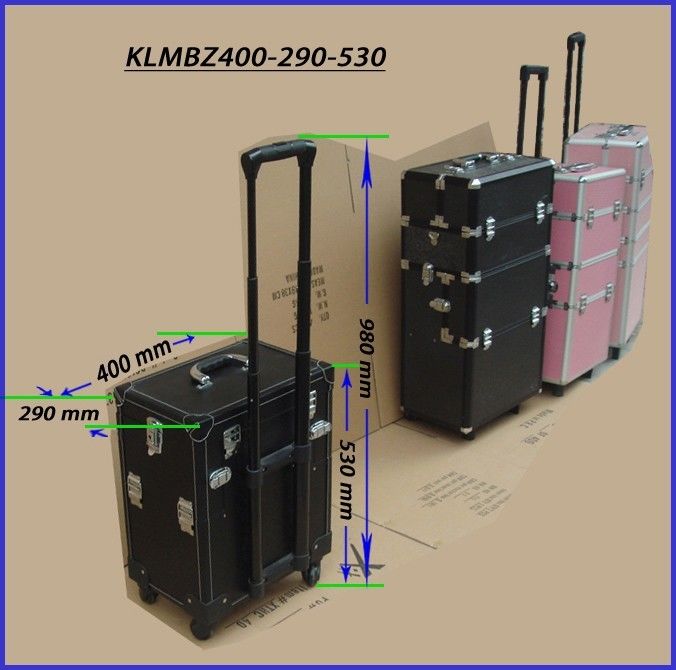 Multi-Functional Dresser case with Tiered Trays KLMBZ400-290-530