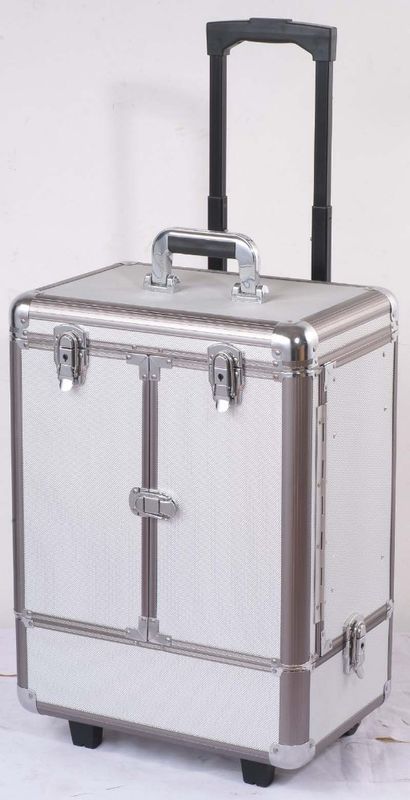 Professional Aluminium Trolley Case With Drawers For Hair Tool Kit Carrying