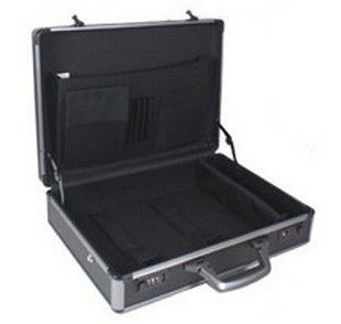 15 Inch Aluminum Laptop Case Office Travel Case With Locks Pockets