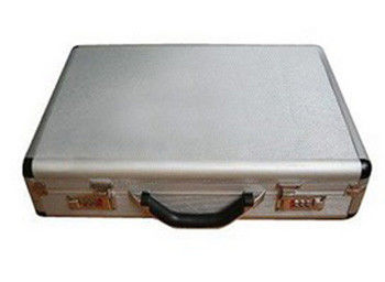 Hard Sided Aluminum Briefcase Tool Box 13 Inch For Laptop Carrying