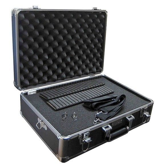 Security Aluminium Laptop Briefcase Case , Laptop Computer Travel Case