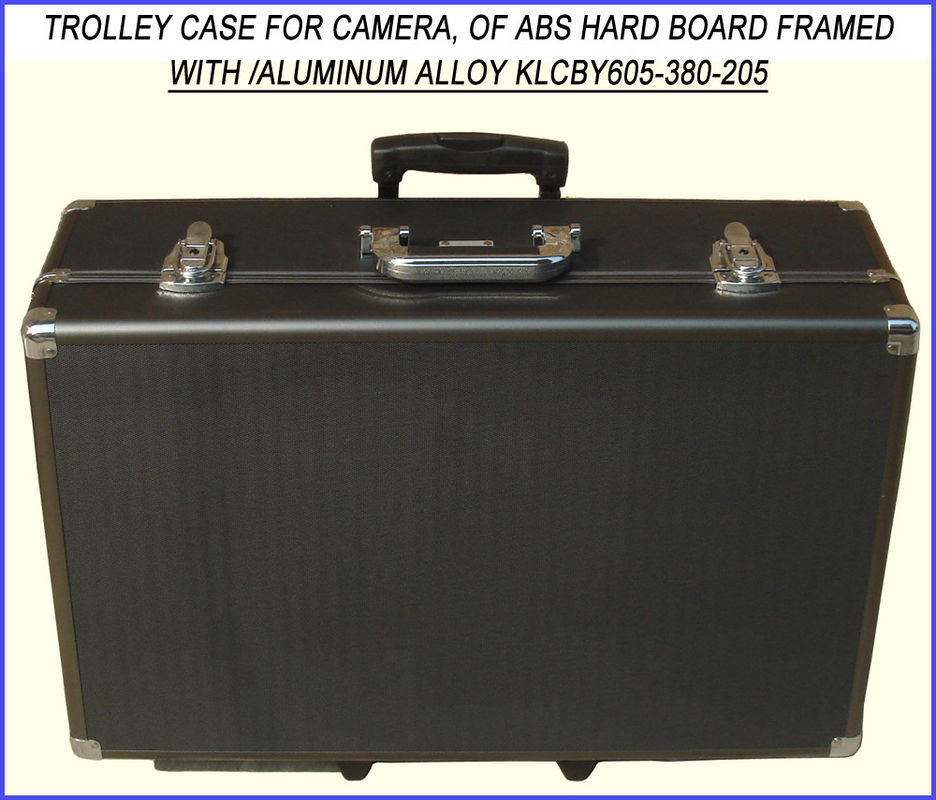 High Impact Absorption Hard Rolling Camera Case For Photography Equipment