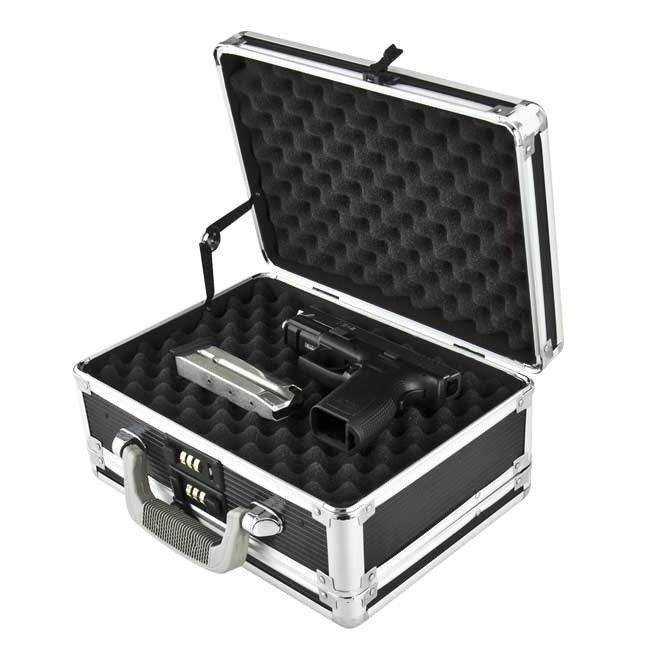 Custom Size Aluminum Hard Case Gun Storage Box With Combination Lock